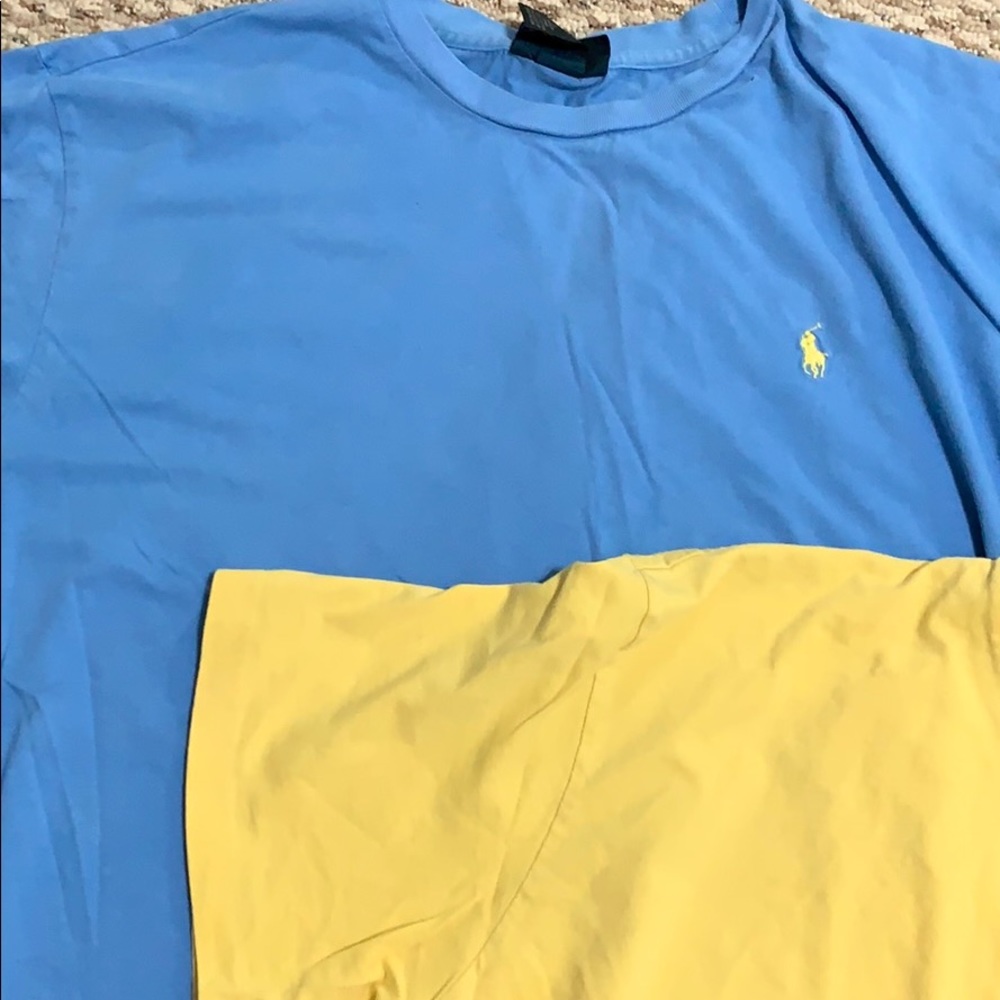 3 polo shirts